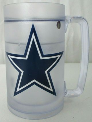 Nfl Dallas Cowboys Freezer Mug Beer Coca - Cola & Root Beer Mug