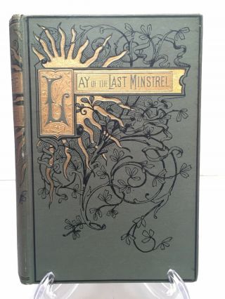 1888 The Lay Of The Last Minstrel By Walter Scott,  Red Line Poets By Crowell