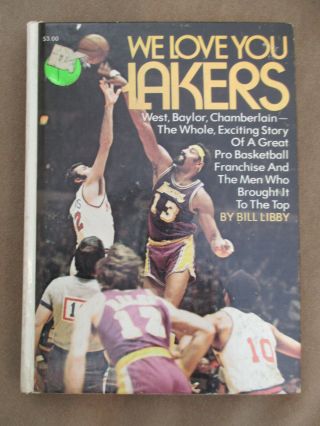 Los Angeles Lakers 1972 Book - We Love You Lakers