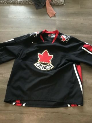 Team Canada Xxl Nike Olympic Hockey Jersey 2xl Men’s Adult Sewn