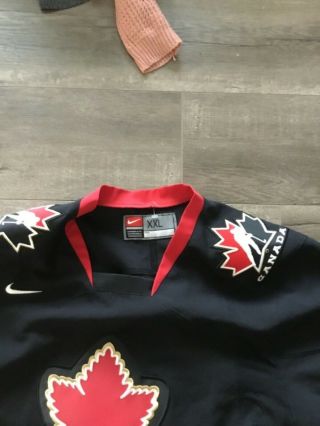 Team Canada xxl Nike Olympic hockey jersey 2xl men’s adult sewn 2