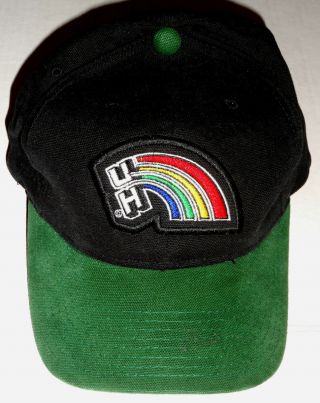 Rare Vintage 80’s University Of Hawaii Rainbows Classic Hat