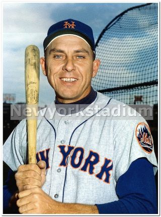 York Mets - Gil Hodges - 1962 Wrigley Field - Brooklyn Dodgers
