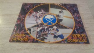 1978 - 79 Buffalo Sabres Nhl Hockey Team - Issued Calendar