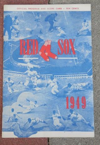 1949 Boston Red Sox Vs Detroit Tigers,  9/13/49,  Williams,  Kell,  Pesky,