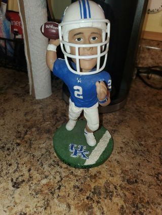 Tim Couch Uk Kentucky Wildcats Football Bobblehead Limited Hand Painted Rare