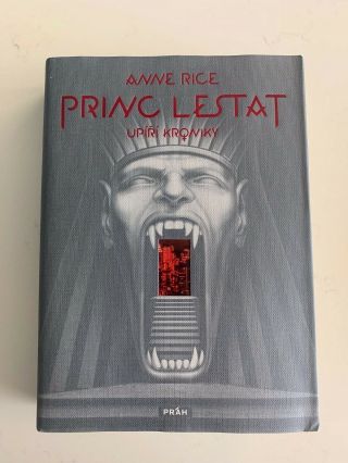 Signed Czech Edition Of Prince Lestat By Anne Rice (hardcover) Very Good
