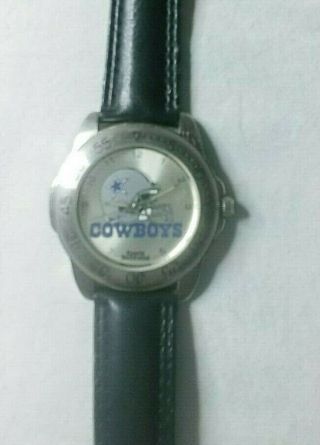 Dallas Cowboys 1998 Nflp Sports Illustrated Custom Helmet Logo Wrist Watch