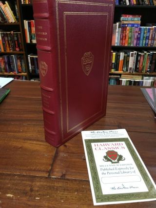Harvard Classics Thoughts And Minor Pascal Easton Press Leather