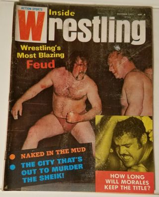 Inside Wrestling - Naked In The Mud - October 1971