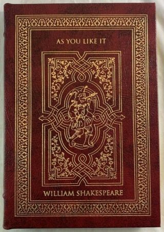 Deluxe Easton Press Leather William Shakespeare As You Like It
