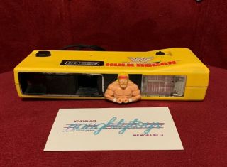 1991 Hulk Hogan 110 Yellow Camera WWF Wrestling Remco York WWE Figure 2