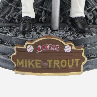 MIKE TROUT GAME OF THRONES BOBBLEHEAD IRON THRONE KING MLB FOCO ANGELS 3