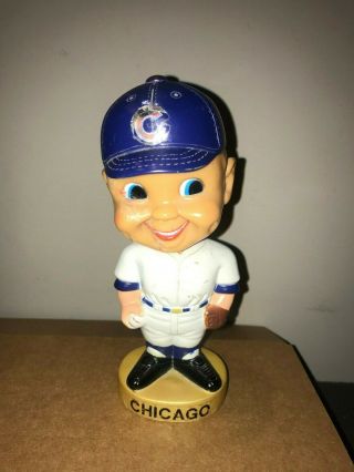 Vintage 1974 Chicago Cubs Sports Specialties Corp Bobble Head Mascot