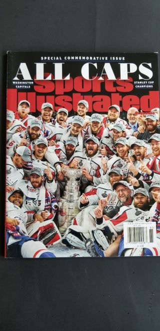 Sports Illustrated Washington Capitals Stanley Cup Champions Commemorative Issue