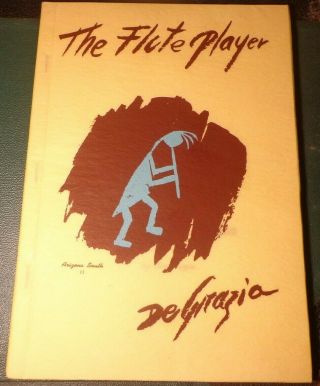 Vintage 1952 De Grazia Illustrated The Flute Player Limited First Edition Signed