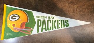 Vintage Green Bay Packers Pennant