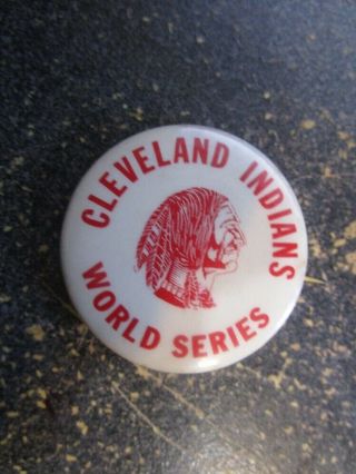 1948 Cleveland Indians 1&3/4 " Pin - World Series Champions