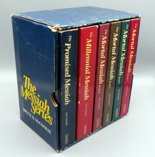 The Messiah Series Bruce Mcconkie Lds Mormon Books Mortal Messiah 6 Volume