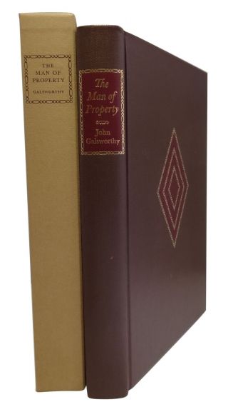 John Galsworthy / Limited Editions Club The Man Of Property Signed 1st Ed 1964