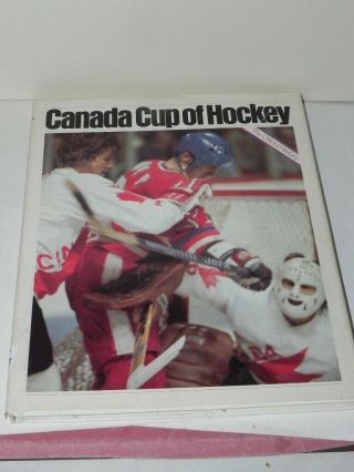 Vintage Canada Cup Of Hockey The Official History By Scott Young 1976 Hc/dj Book