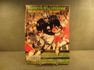 Vintage Sports Illustrated December 17,  1973 Oakland Raiders Cover