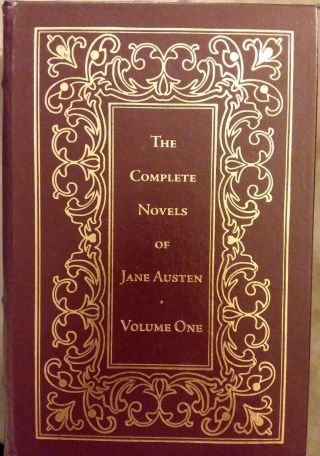 Complete Novels Of Jane Austen Tally Press Vol 1 Sensibility & Prejudice Leather