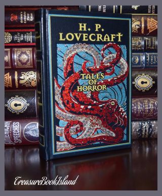 Tales Of Horror By H.  P.  Lovecraft Cthulhu Dunwich Leather Bound Collectible