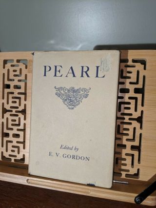 Pearl - J.  R.  R.  Tolkien - By E.  V.  Gordon - Poetry 2nd Print 1958 Hc/dj - Oxford