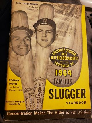 Louisville Slugger 1964 Famous Slugger Year Book