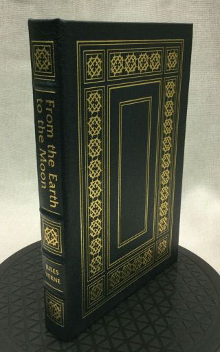 From The Earth To The Moon Jules Verne Easton Press Famous Editions Leather Coll