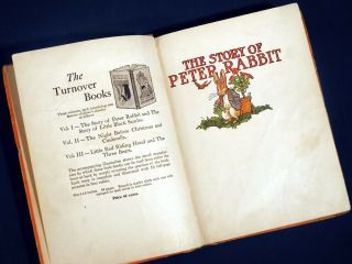 1910 The Turnover Books Vol.  I - The Story of Peter Rabbit,  Little Black Sambo 2