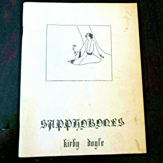 Kirby Doyle - Sapphobones,  First Book 1966,  Poets Press,  Diane Di Prima,  Kerouac
