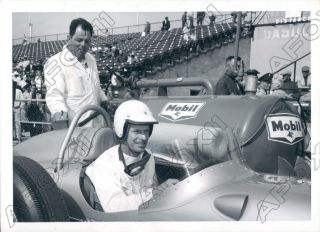 1959 American Race Car Driver Jack Turner Press Photo