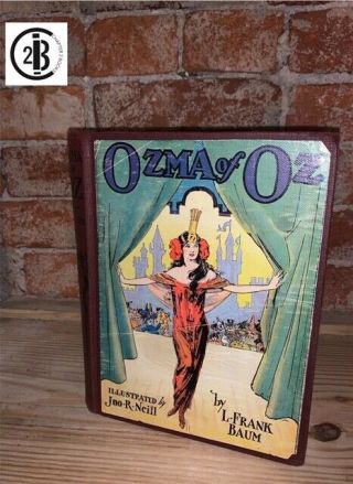 Ozma Of Oz By L.  Frank Baum Illustrated Reilly & Lee Chicago Hardcove,  1935