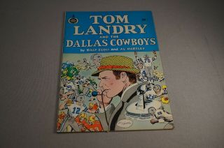 1973 Tom Landry And The Dallas Cowboys Comic Book - Fleming H.  Revell Co.