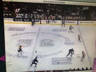 Philadelphia Flyers Vs Vancouver Canucks Dvd 3/12/1998