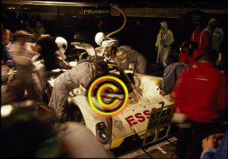 1992 Le Mans 24 Hours 1 Pitstop - Peugeot 905b - 35mm Racing Slide