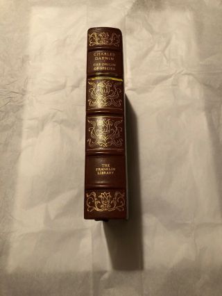 Franklin Library Origin Of The Species By Charles Darwin 100 Greatest