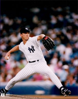 David Cone York Yankees Licensed Unsigned Baseball 8x10 Glossy Photo (c)