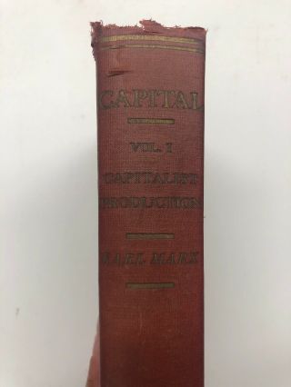 1939 Capital Karl Marx Volume 1 1st American Edition 2