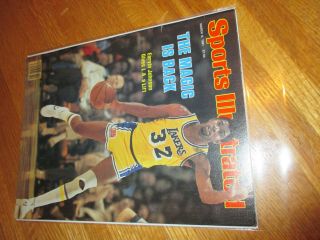1981 Sports Illustrated MAGIC JOHNSON Los Angeles Lakers Immaculate NO LABEL 3