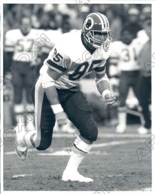 1986 Washington Redskins Football Player Tight End Don Warren Press Photo