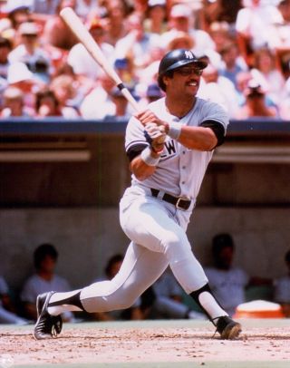 Reggie Jackson York Yankees Licensed Unsigned Baseball Glossy 8x10 Photo (b)