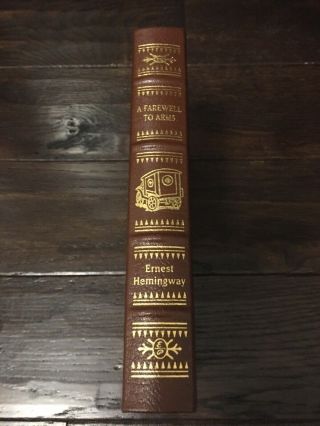 A Farewell to Arms by Ernest Hemingway Easton Press Leather Bound 3