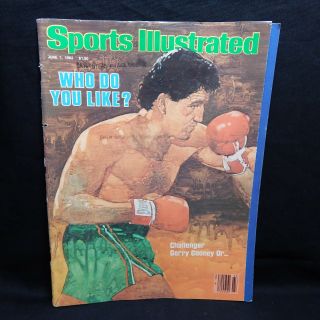 Sports Illustrated June 7,  1982  Who Do You Like  Gerry Cooney