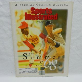 Sports Illustrated July 19,  1993 Cover Bob Gibson Vs.  Denny Mclain