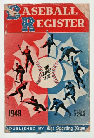 1948 The Sporting News Baseball Register - Babe Ruth Life Story