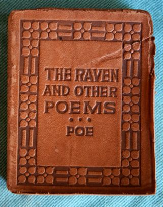 Little Leather Library The Raven And Other Poems By Edgar Allan Poe Real Leather