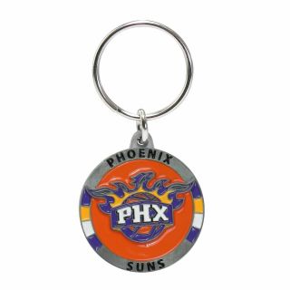 Nba Phoenix Suns Metal Key Chain Key - Ring Keychain By The Hillman Group